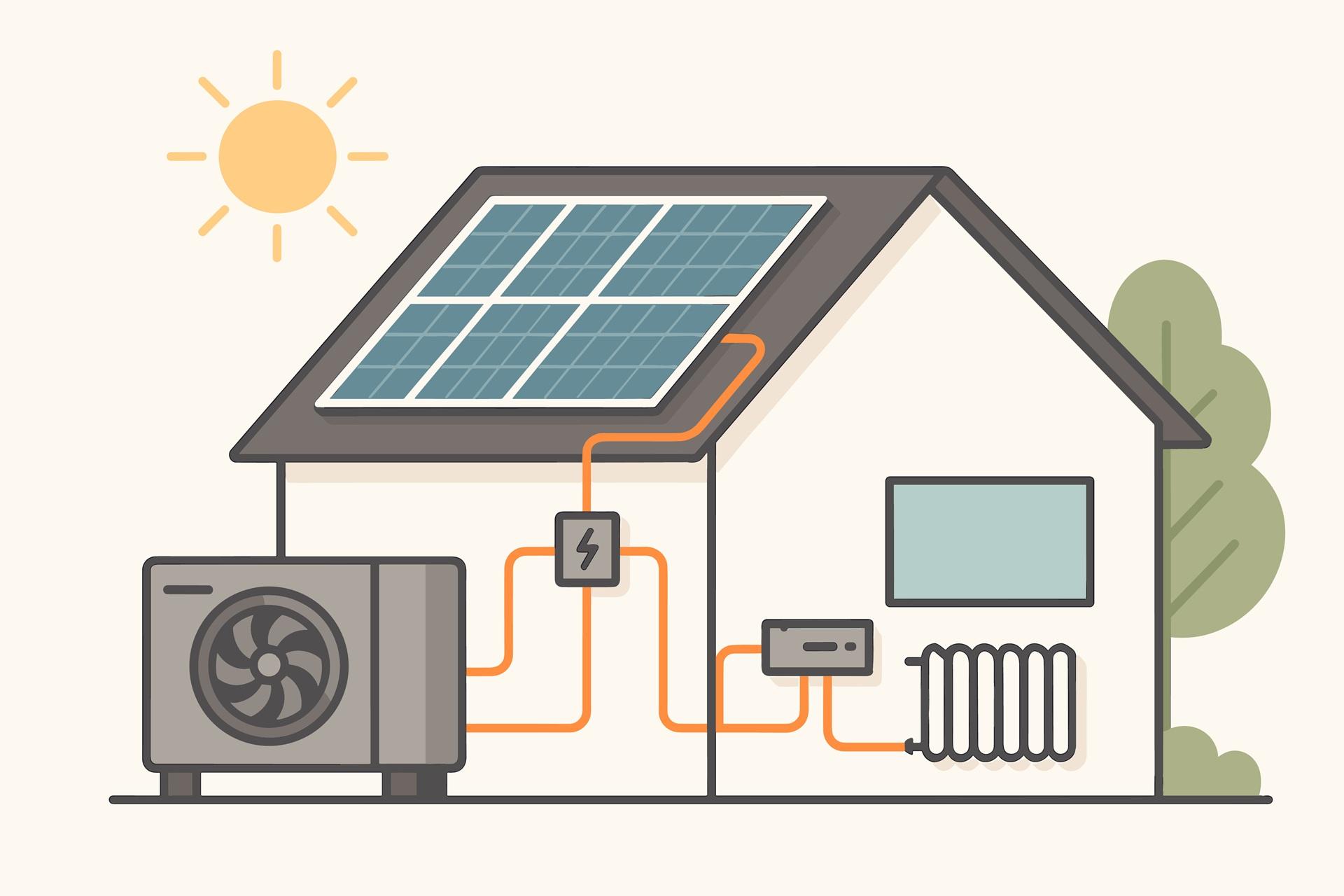 Haus mit Energieversorgung durch Glas Glas Photovoltaik Module |

