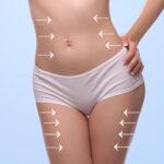 Visualisierung der Kryolipolyse Behandlung mit Fokus auf Fettabbau an Bauch und Beinen – sanfte Koerperformung ohne OP