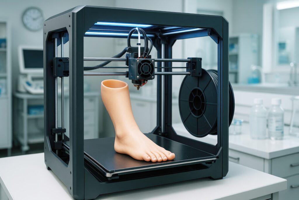 3D-Drucker stellt medizinische Prothese in Laborumgebung her | klinische Bewertung